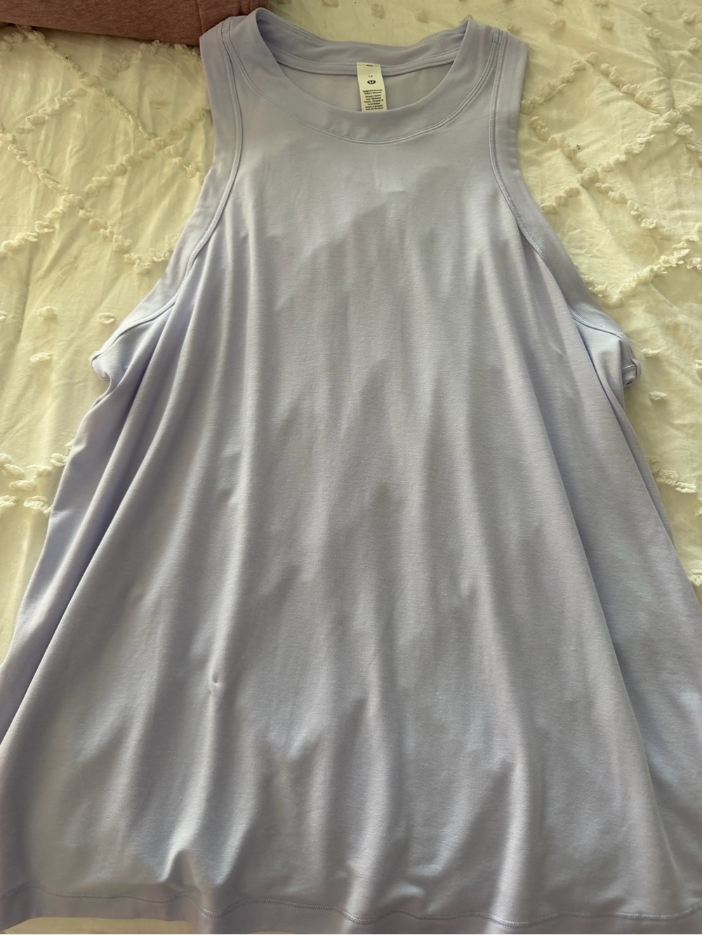 lululemon athletica Light Lavender Sleeveless Swing Mini Dress